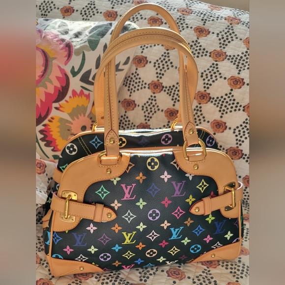 LOUIS VUITTON MURAKAMI CLAUDIA MULTICOLORE - Picture 4 of 16